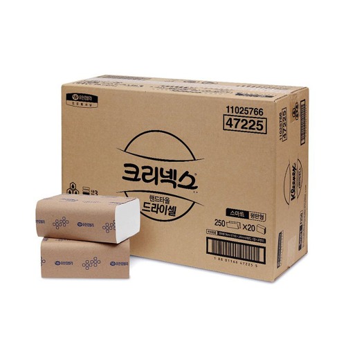 크리넥스 드라이셀 페이퍼타월 핸드타올5000매 47225