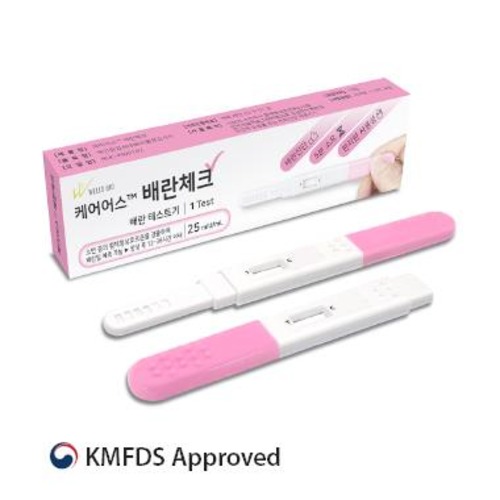 웰스바이오 케어어스 OVULATION-CHECK 5T 배란 체크 테스트기